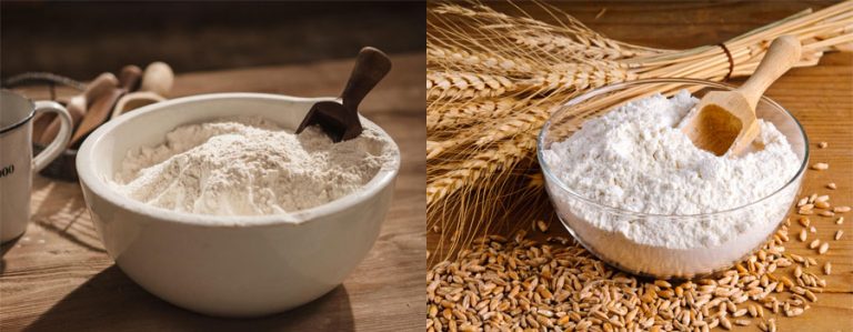 Difference Between Bread Flour Vs. All-Purpose Flour | Types Of Flour