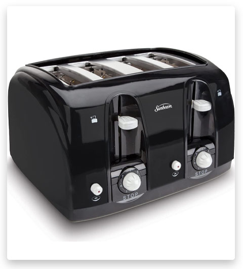 Sunbeam Wide Slot 4-Slice Toaster