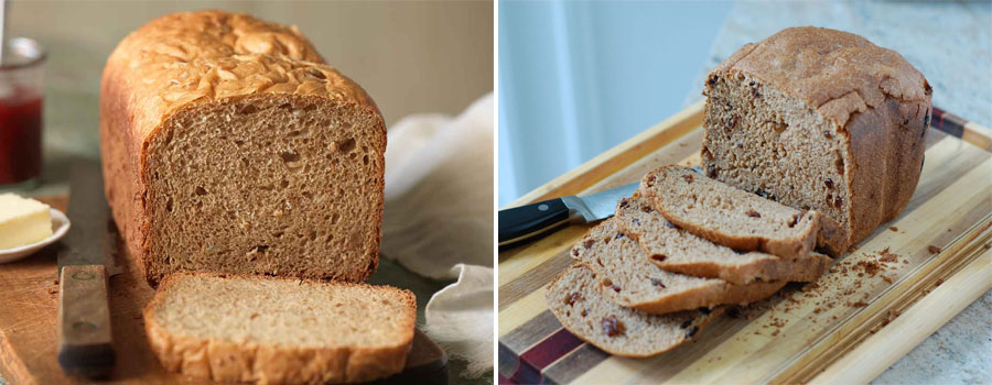 Homemade bread from Breadman