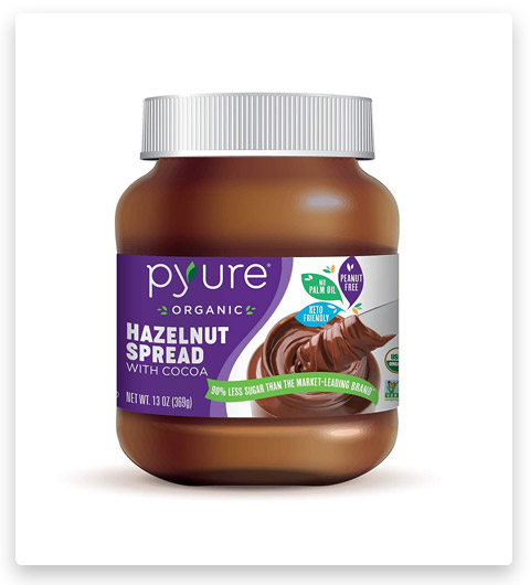 Pyure Organic Hazelnut Spread With Cocoa Keto Friendly