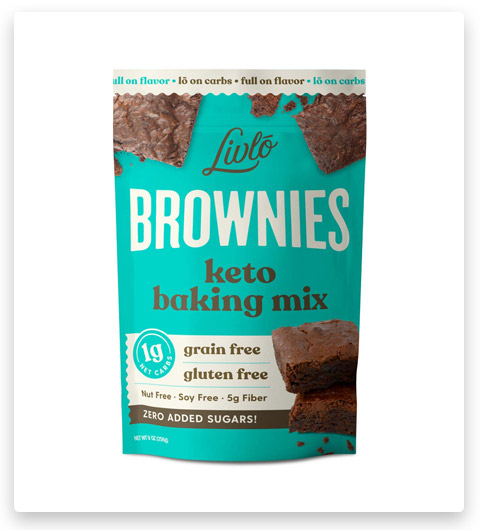 LIVLO Keto Brownie Baking Mix