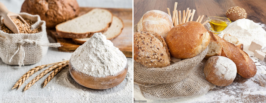 Homemade Organic Flour Products