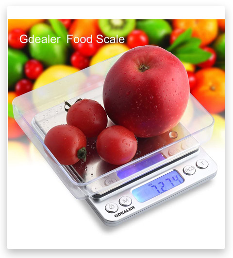 GDEALER DS1 Pocket Kitchen Multifunction Scale