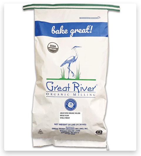 Great River Organic Milling Organic Whole Wheat Bread Flour