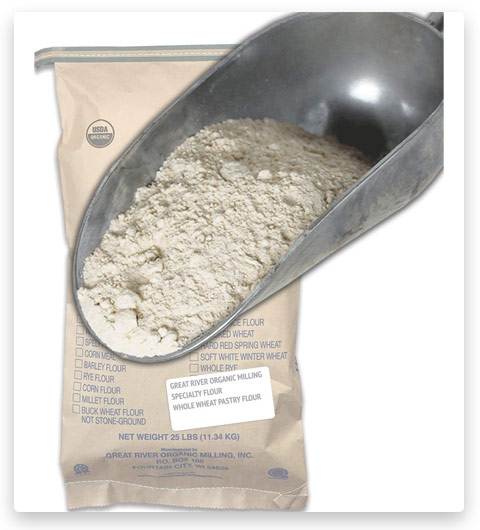 Great River Organic Milling Specailty Flour Whole Wheat Pastry Flour