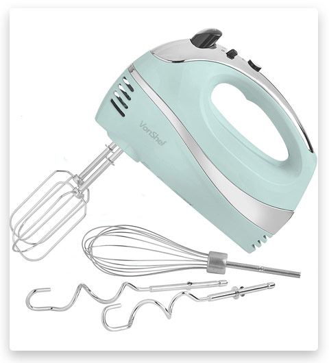 VonShef Blue Hand Mixer