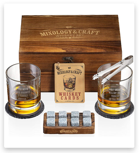 Mixology & Craft Whiskey Stones Set