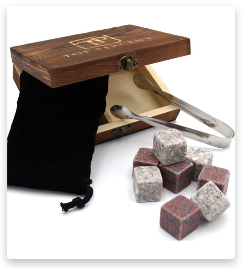 Top Percent Whiskey Stone Gift Box