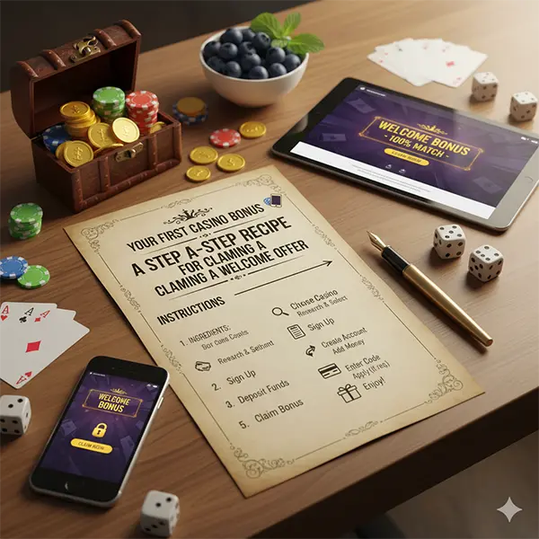 Your First Casino Bonus: A Step-by-Step Recipe for Claiming a Welcome Offer