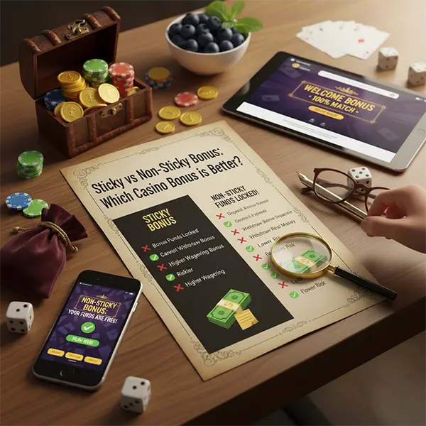 Sticky vs Non-Sticky Bonuses: A Culinary Guide to Casino Offers